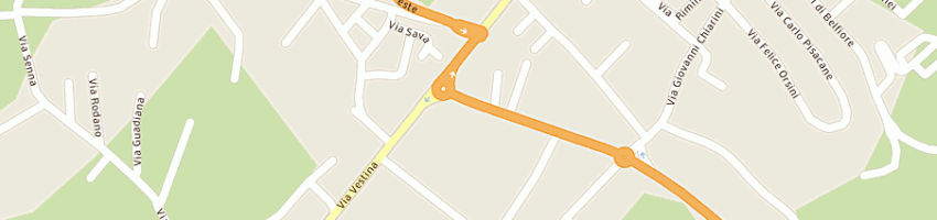 Mappa della impresa poste italiane a MONTESILVANO