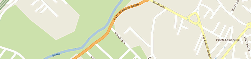 Mappa della impresa ecoemme spa a MONTESILVANO