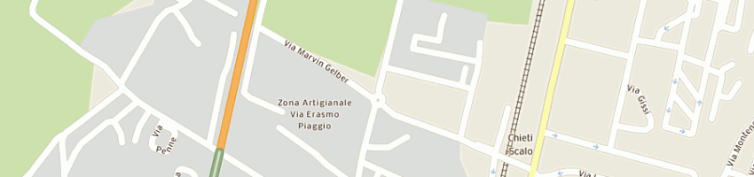Mappa della impresa servilog pescara srl a CHIETI
