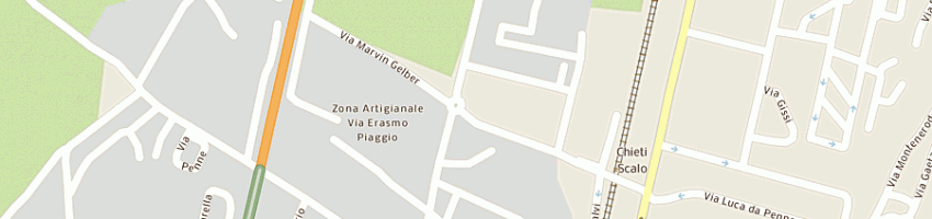 Mappa della impresa nice srl a CHIETI