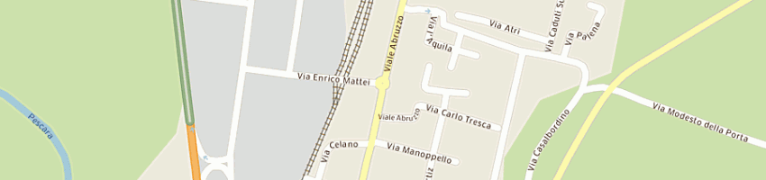 Mappa della impresa matricardi gianfranco e valeriano srl a CHIETI