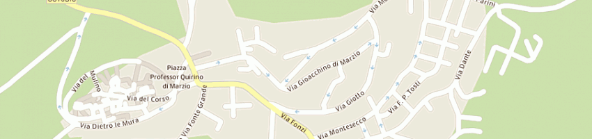 Mappa della impresa montinope ristorante hotel srl a SPOLTORE
