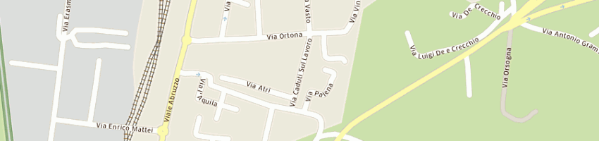Mappa della impresa parrucchiere unisex marcello a CHIETI