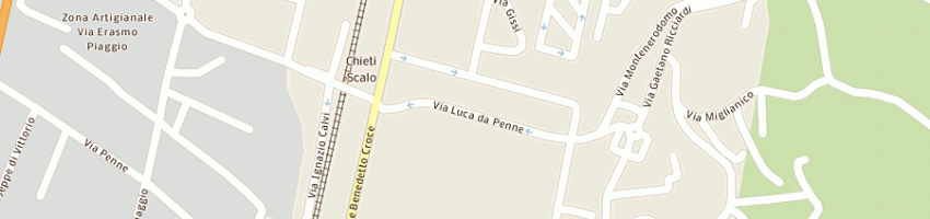 Mappa della impresa giansante gianluca a CHIETI