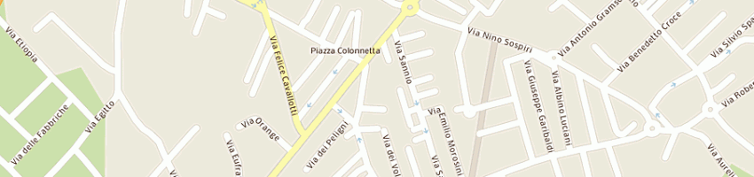 Mappa della impresa hotel antagos sas a MONTESILVANO