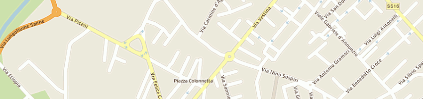 Mappa della impresa cichella gianfranco a MONTESILVANO