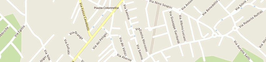 Mappa della impresa ranalli gabriele a MONTESILVANO