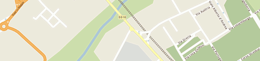 Mappa della impresa autoricambi 2000 srl a MONTESILVANO