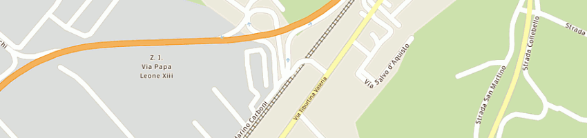 Mappa della impresa tda srl a CHIETI