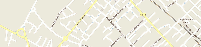 Mappa della impresa polizia municipale a MONTESILVANO