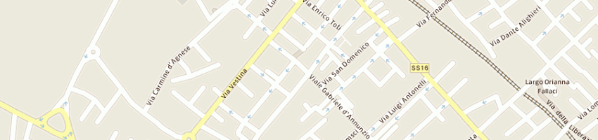 Mappa della impresa municipio a MONTESILVANO