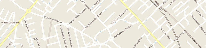 Mappa della impresa progetto casa srl a MONTESILVANO