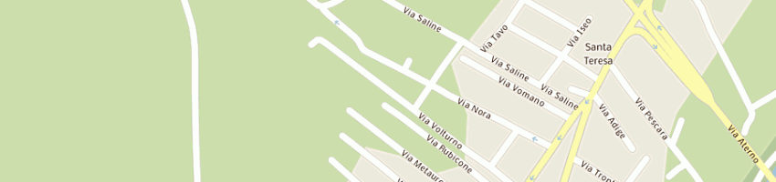 Mappa della impresa chiulli bruno a SPOLTORE