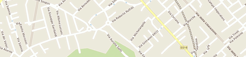 Mappa della impresa ib sun srl a MONTESILVANO