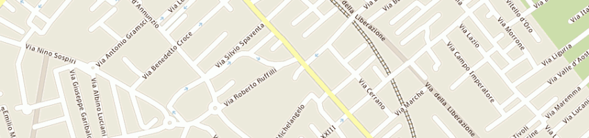 Mappa della impresa corefi srl a MONTESILVANO
