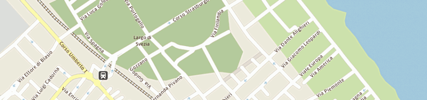 Mappa della impresa bar rosticceria -da vittorio a MONTESILVANO