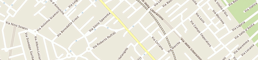 Mappa della impresa de berardinis fabrizio a PESCARA
