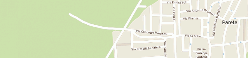 Mappa della impresa piconedil srl a PARETE