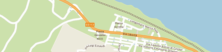 Mappa della impresa nicolosi pamela concetta a POLLINA