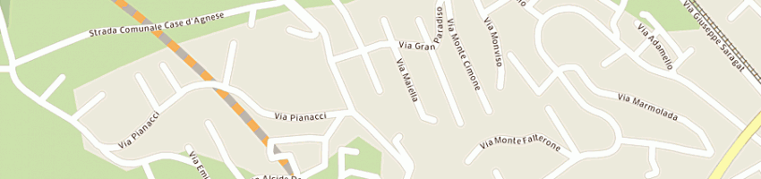 Mappa della impresa veri' vincenzo a MONTESILVANO