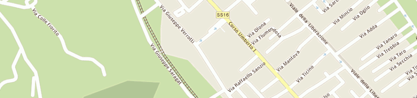 Mappa della impresa la termoidraulica a MONTESILVANO