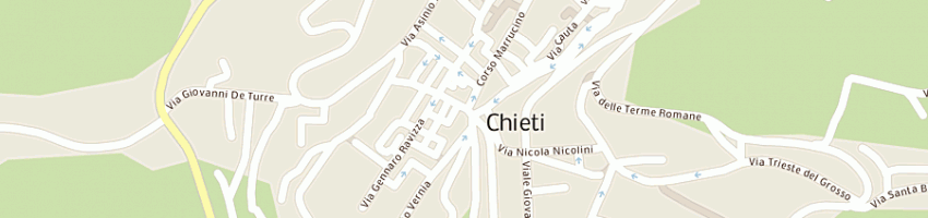 Mappa della impresa da fran srl a CHIETI