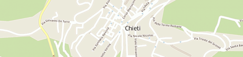 Mappa della impresa nix multimedia di piero orlandi e c sas a CHIETI