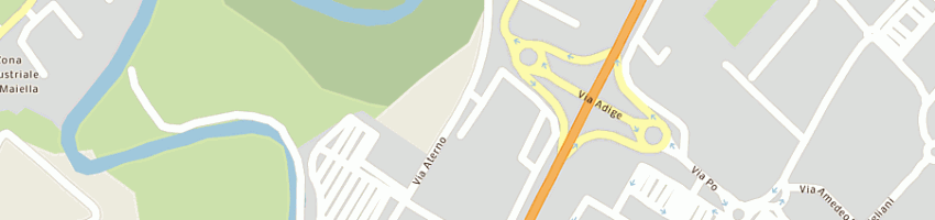 Mappa della impresa bonelli e valentini srl a PESCARA