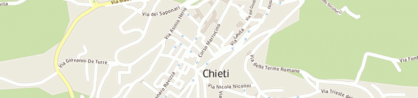 Mappa della impresa del pretaro giovanni a CHIETI