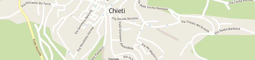 Mappa della impresa donio vincenzo a CHIETI