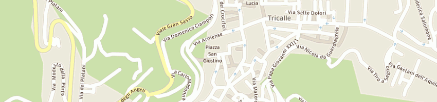 Mappa della impresa tabaccheria mancini vincenzo a CHIETI