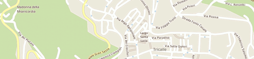Mappa della impresa carchesio pietro a CHIETI
