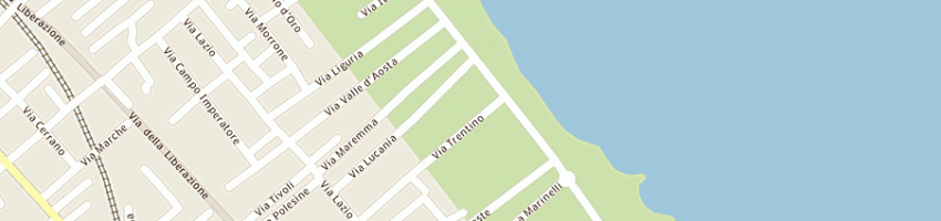 Mappa della impresa hotel sole a MONTESILVANO