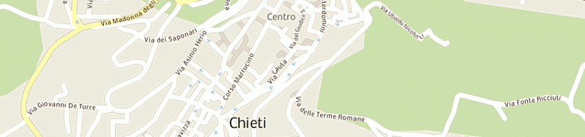 Mappa della impresa vita elena a CHIETI