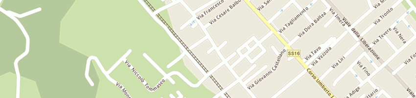 Mappa della impresa dan e gio' srl a MONTESILVANO