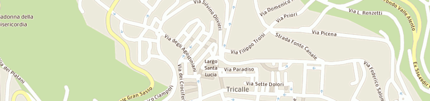 Mappa della impresa minist beni culturali a CHIETI