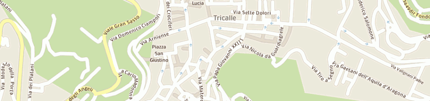 Mappa della impresa universita' della terza eta' a CHIETI