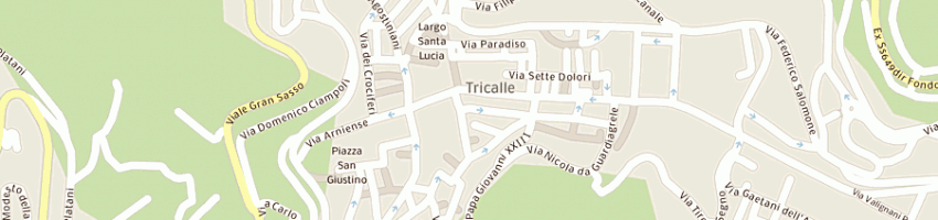 Mappa della impresa sichetti giustino a CHIETI
