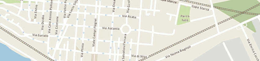 Mappa della impresa passaro loredana e c sas a NAPOLI