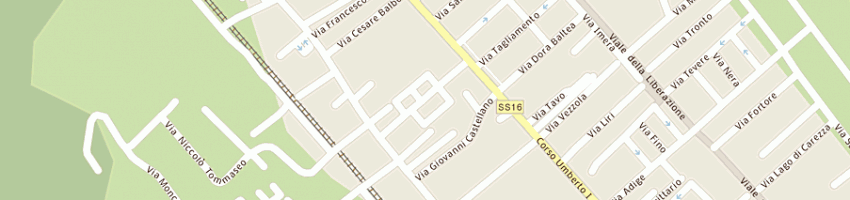 Mappa della impresa pluriservices srl a MONTESILVANO