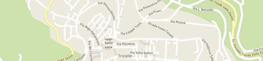 Mappa della impresa ediltecnica srl a CHIETI
