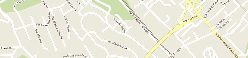 Mappa della impresa sdl di di martino fabrizio a MONTESILVANO