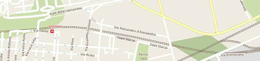 Mappa della impresa autoccasioni 2000 di piccirillo salvatore a NAPOLI