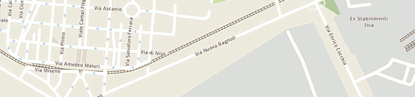 Mappa della impresa ass ingg progetti di v como a NAPOLI