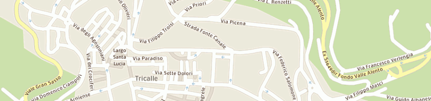 Mappa della impresa orsini francesco armando a CHIETI