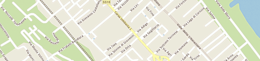 Mappa della impresa cdc srl -unipersonale- a MONTESILVANO