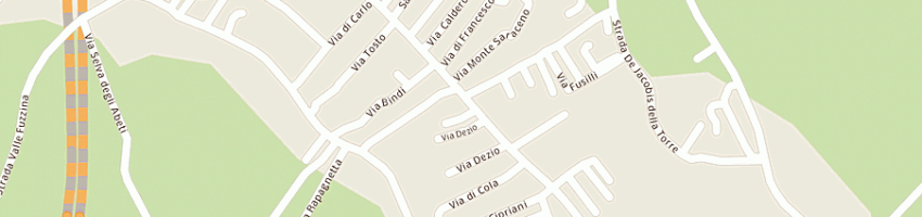 Mappa della impresa autofficina a PESCARA