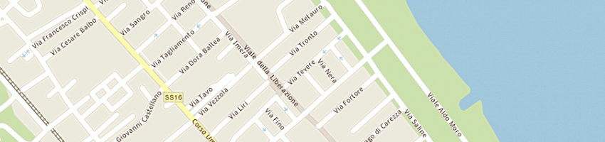 Mappa della impresa autofficina raffaele a MONTESILVANO