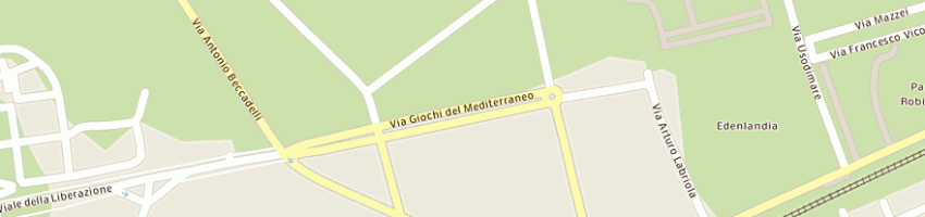Mappa della impresa villa pizza europe srl a NAPOLI
