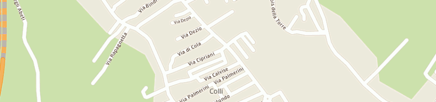 Mappa della impresa mantini nicola a PESCARA